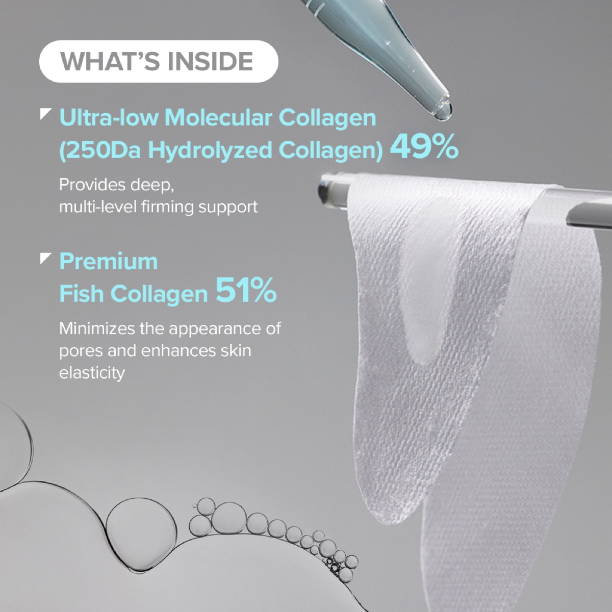 100% collagen film ingredients